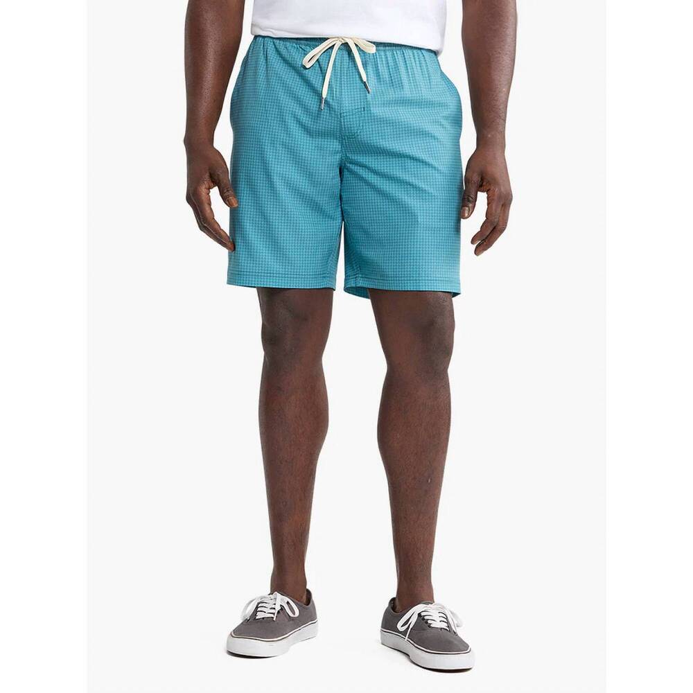 NEW FAIR HARBOR one casual cotton shorts in seapine geo